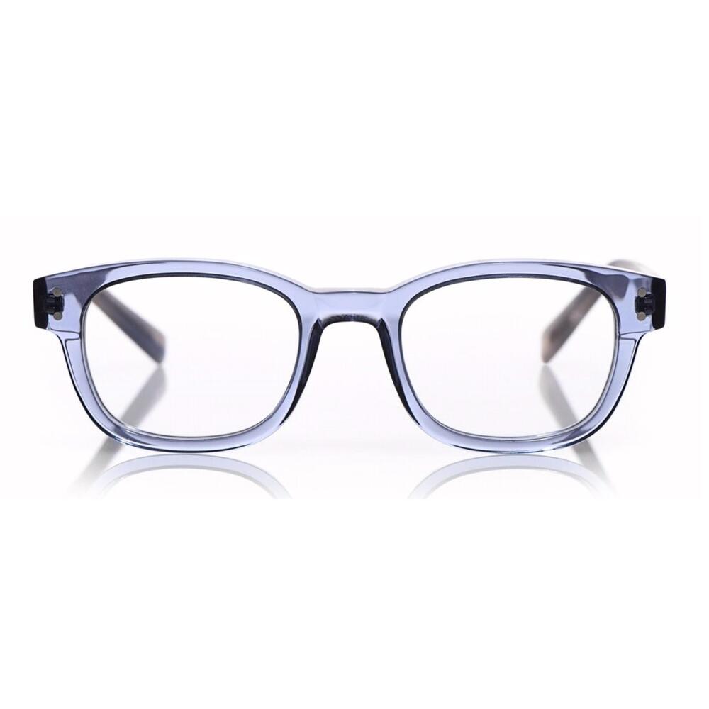 NEW EYEBOBS women's butch glasses in blue lighttransparent